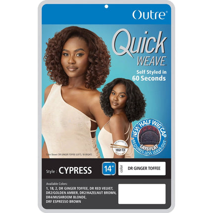 Outre Synthetic Half Wig Quick Weave - Cypress