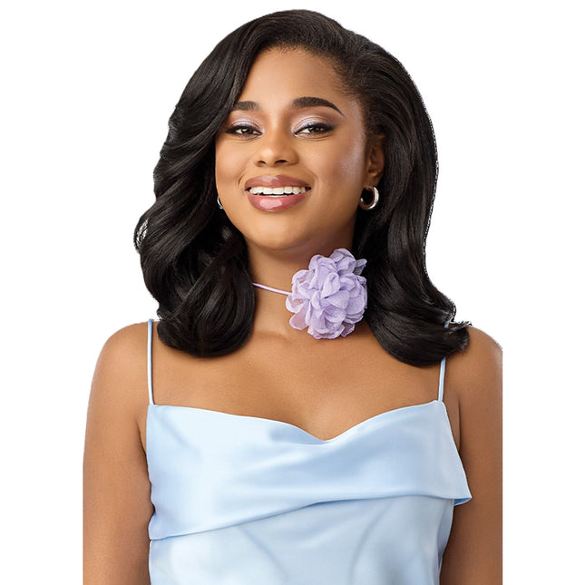 Outre Synthetic Half Wig Flowair Quick Weave- Flow 5