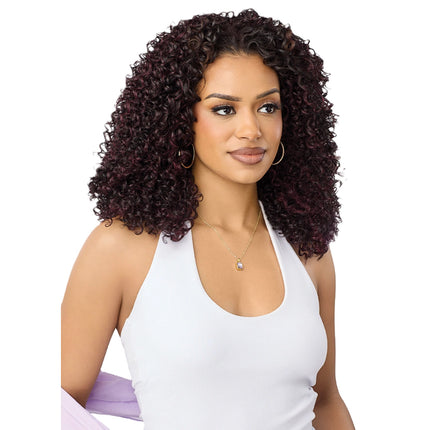 Outre Synthetic Half Wig Flowair Quick Weave- Flow 7