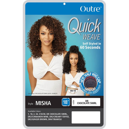 Outre Synthetic Half Wig Quick Weave - Misha