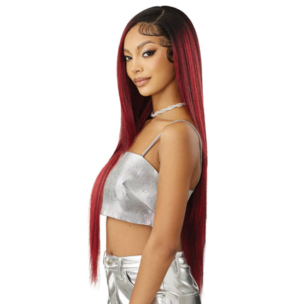 Outre Synthetic Melted Hairline Hd Lace Front Wig - Swirl109