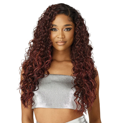 Outre Synthetic Melted Hairline Hd Lace Front Wig - Swirl111