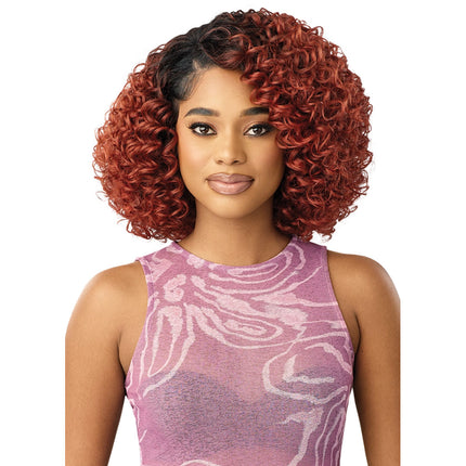 Outre Synthetic Perfect Hairline 13x4 Hd Lace Front Wig - Swoop 16