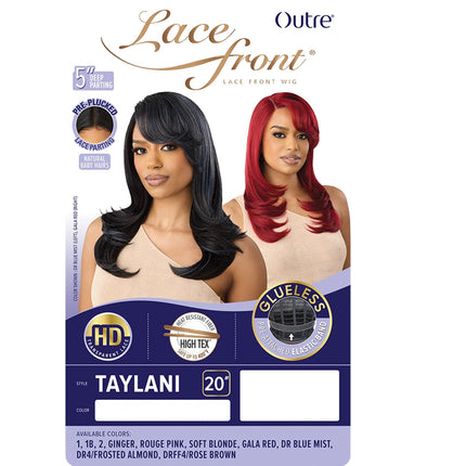 Outre Synthetic Hair Hd Lace Front Wig - Taylani