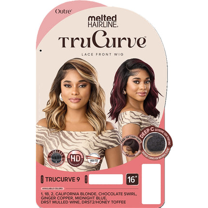 Outre Melted Hairline Synthetic Hd Lace Front Wig- Trucurve 9