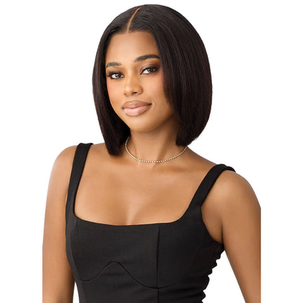 Outre Mytresses Black 100% Full Hand-tied Wig - Virgin Straight 10