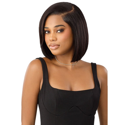 Outre Mytresses Black 100% Full Hand-tied Wig - Virgin Straight 10