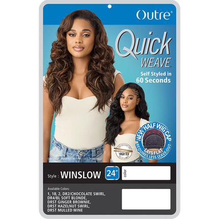 Outre Synthetic Half Wig Quick Weave - Winslow