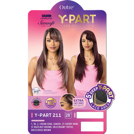 Outre Perfect Hairline Synthetic Lace Front Wig- Y-part 211