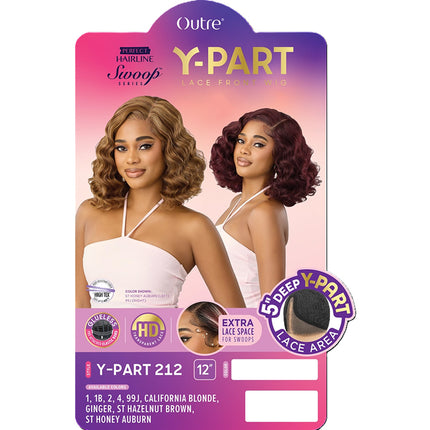 Outre Perfect Hairline Synthetic Lace Front Wig- Y-part 212