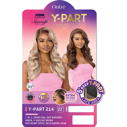 Outre Perfect Hairline Swoop Synthetic Lace Front Wig- Y-part 214
