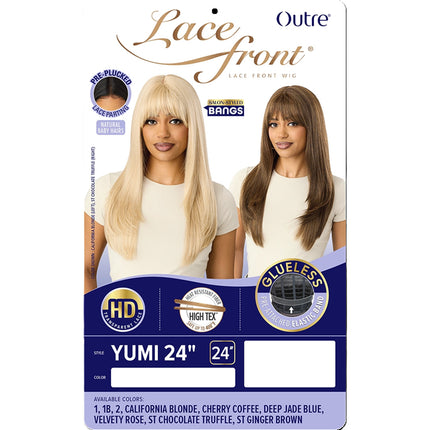 Outre Synthetic Hair Hd Lace Front Wig - Yumi 24