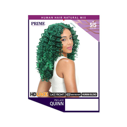Zury Sis Prime Human Hair Blend Hd Lace Front Wig - Pm-lace Quinn