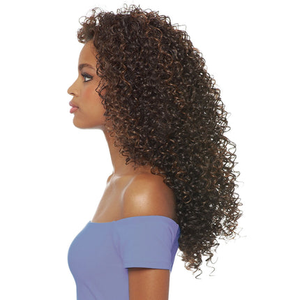 Outre Synthetic Hair Half Wig Quick Weave Batik Dominican Curly
