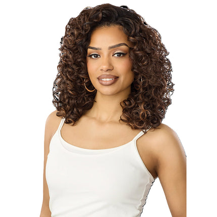 Outre Synthetic Half Wig Quick Weave- Inessa