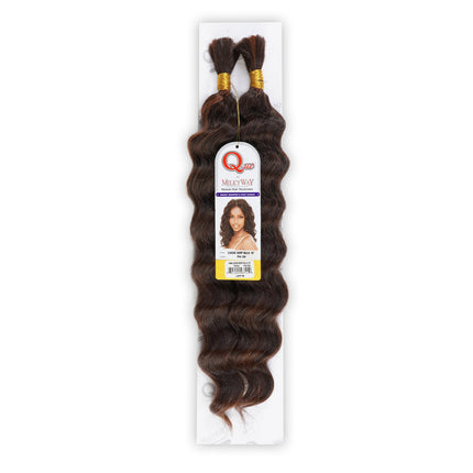 Milkyway Que Mastermix Human Hair Blend Braid - Loose Deep Bulk 18"