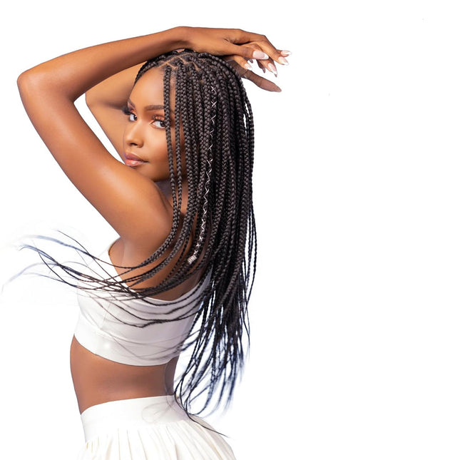 Sensationnel X-pression 100% Kanekalon Pre-stretched Crochet Braid - 10x Ruwa 48