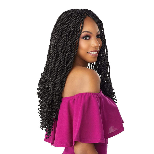 Sensationnel Lulutress Synthetic Crochet Braid - 3x Kinky Twist 18 Inch