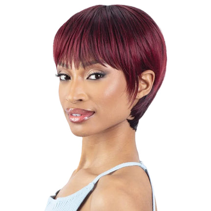 Shake N Go Freshfit Full Wig With Bangs - Vela