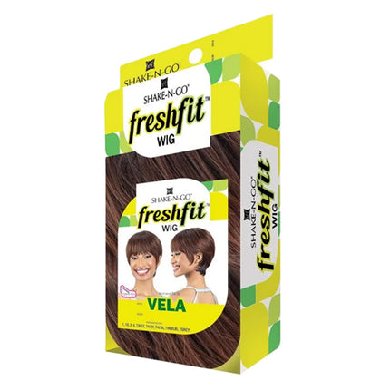 Shake N Go Freshfit Full Wig With Bangs - Vela
