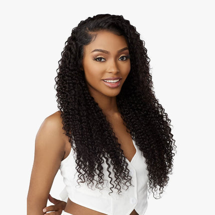 Sensationnel 13a 13x4 Unprocessed Virgin Human Hair Lace Wig - Bohemian 20"