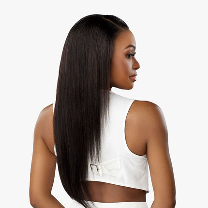 Sensationnel 13a 13x4 Unprocessed Virgin Human Hair Lace Wig - Straight 20"