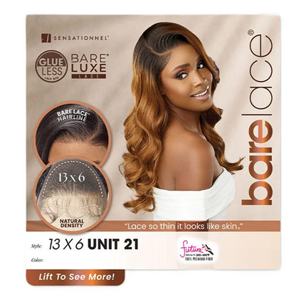 Sensationnel Bare Luxe Lace Glueless Lace Wig - 13x6 Unit 21