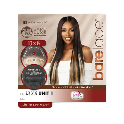 Sensationnel Bare Luxe Lace Glueless Lace Wig - 13x8 Unit 1