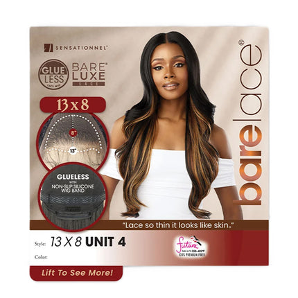 Sensationnel Bare Luxe Lace Glueless Lace Wig - 13x8 Unit 4