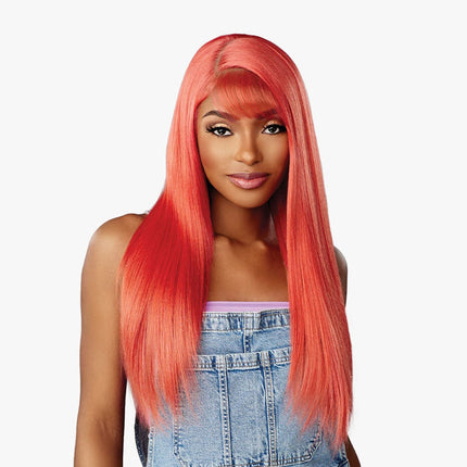 Sensationnel Butta Lace 90's Bangs Glueless Hd Lace Front Wig - 90's Bangs Unit 901