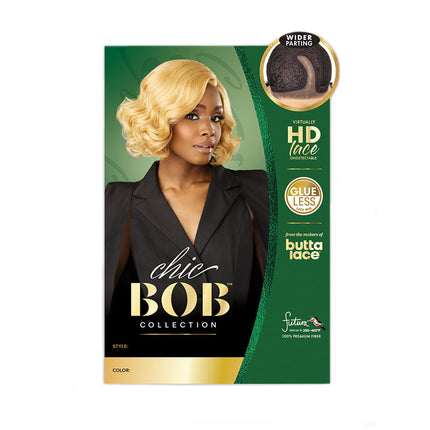 Sensationnel Synthetic Hair Butta Hd Lace Undetectable Chic Bob Lace Wig - Bob Unit 5