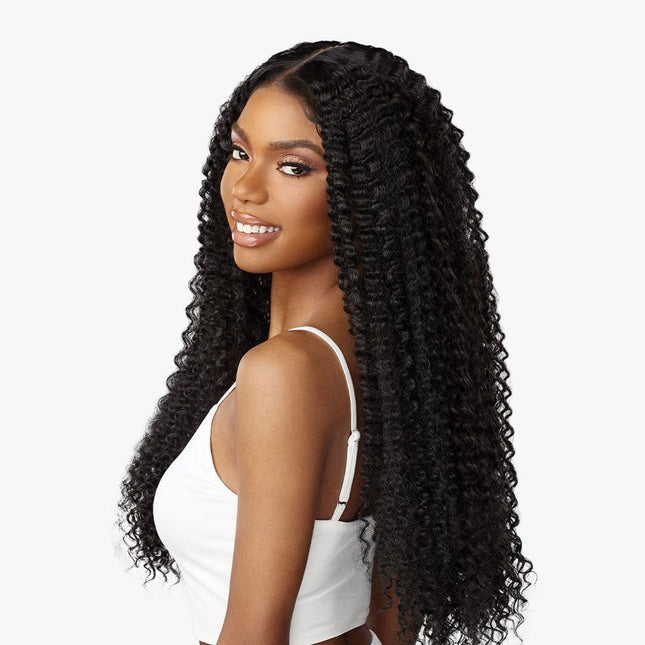 Sensationnel Human Hair Blend Butta Hd Lace Front Wig - W&w Water Wave 26"