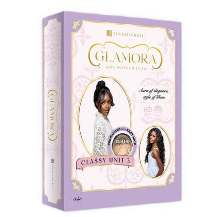 Sensationnel Glamora Glueless 360 Hd Lace Wig - Classy Unit 3