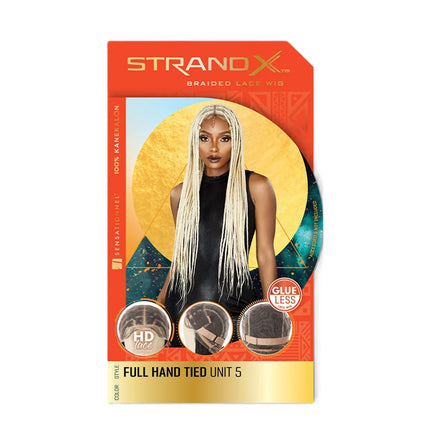 Sensationnel Stand X Full Hand Tied Kanekalon Hd Glueless Lace Wig - Unit 5