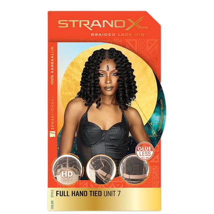 Sensationnel Stand X Full Hand Tied Kanekalon Hd Glueless Lace Wig - Unit 7