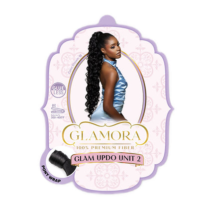 Sensationnel Synthethic Hair Wig Piece Glamora - Glam Updo Unit 2