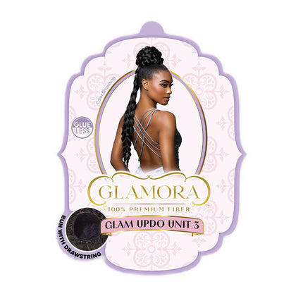 Sensationnel Synthethic Hair Wig Piece Glamora - Glam Updo Unit 3