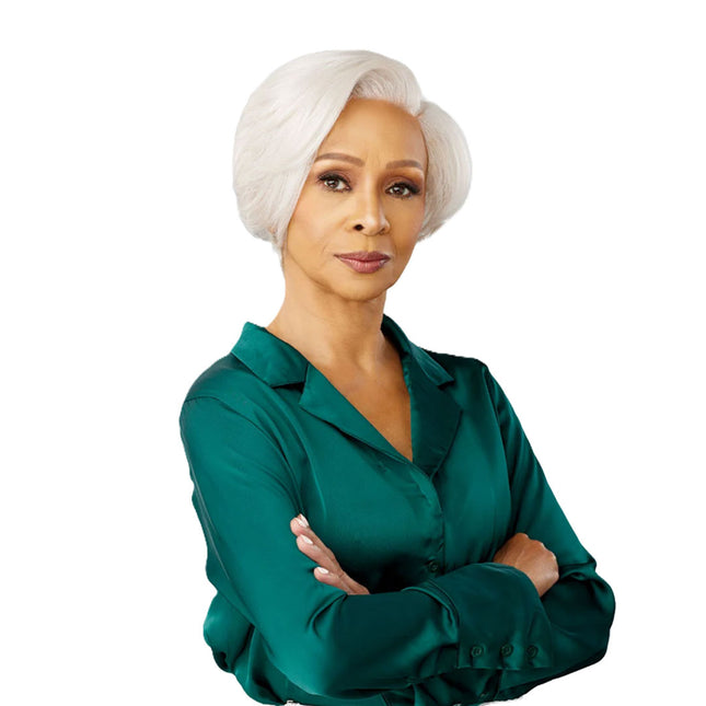 Sensationnel Platinum Glow Human Hair Blend 13x6 Glueless Lace Wig - Catherine