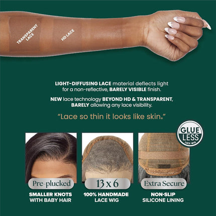 Sensationnel Platinum Glow Human Hair Blend 13x6 Glueless Lace Wig - Coraline