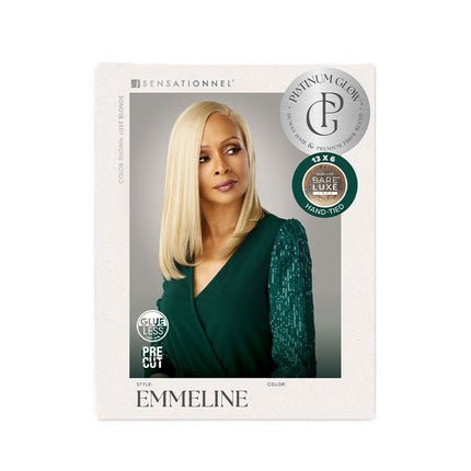 Sensationnel Platinum Glow Human Hair Blend 13x6 Glueless Lace Wig - Emmeline