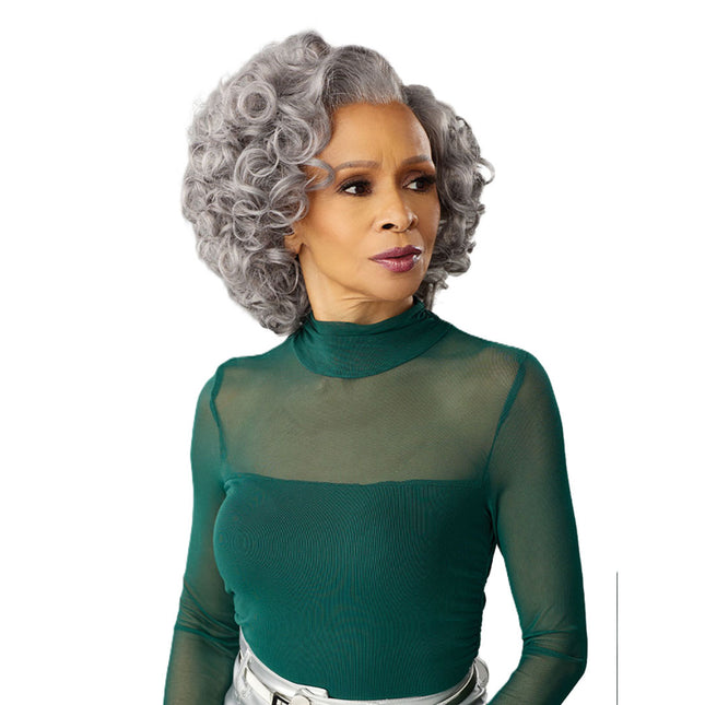 Sensationnel Platinum Glow Human Hair Blend 13x6 Glueless Lace Wig - Evine