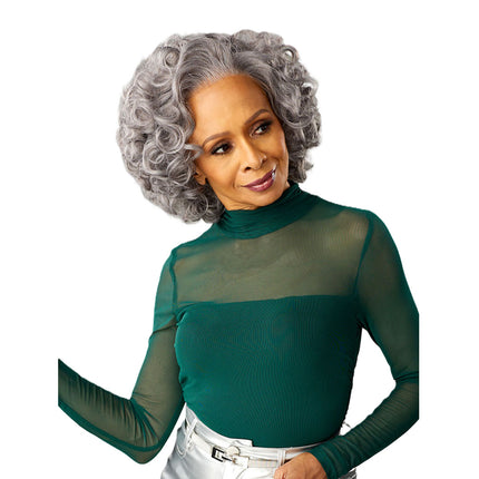 Sensationnel Platinum Glow Human Hair Blend 13x6 Glueless Lace Wig - Evine