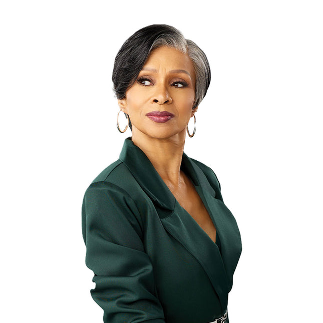 Sensationnel Platinum Glow Human Hair Blend 13x6 Glueless Lace Wig - Marceline