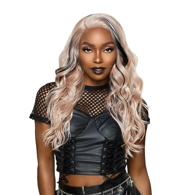 Sensationnel Synthetic Hair Hexdoll 13x4 Glueless Hd Lace Front Wig - Raven