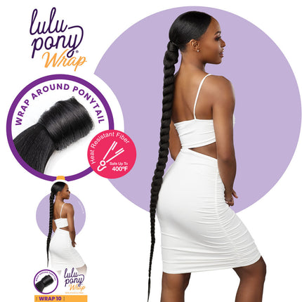 Sensationnel Synthetic Hair Ponytail Lulu Pony Wrap - Wrap 10