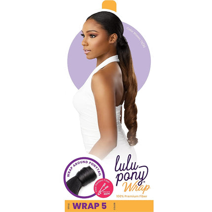 Sensationnel Synthetic Hair Ponytail Lulu Pony Wrap - Wrap 5