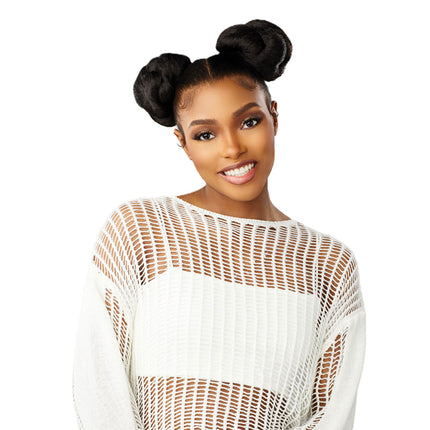 Sensationnel Syntetic Hair Wig Piece Lulu Bun Updo - Space Buns Unit 1