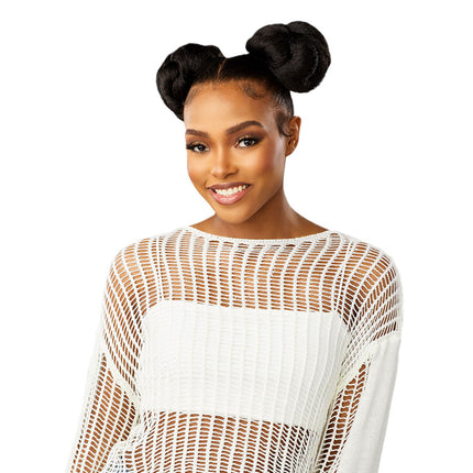 Sensationnel Syntetic Hair Wig Piece Lulu Bun Updo - Space Buns Unit 1