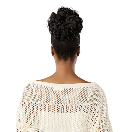 Sensationnel Hair Wig Piece Hd Lace Parting Lulu Bun - Textured Bun Unit 1