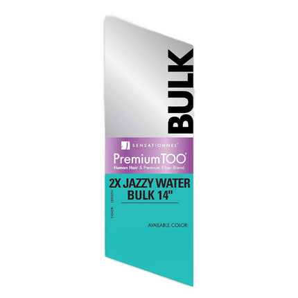 Sensationnel Premium Too Human Hair & Fiber Blend - 2x Jazzy Water Bulk 14